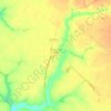 Топографическая карта 1-й Красный Лиман, высота, рельеф