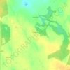 Топографическая карта Подлипье, высота, рельеф