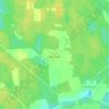 Топографическая карта Дьяконово, высота, рельеф