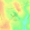 Топографическая карта Парижская Коммуна, высота, рельеф