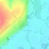 Топографическая карта Большие Дюртили, высота, рельеф