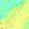 Топографическая карта Байтерек, высота, рельеф