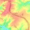 Топографическая карта Плотниково, высота, рельеф