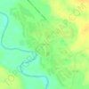 Топографическая карта Ануйское, высота, рельеф