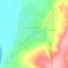 Топографическая карта Удельно-Дуваней, высота, рельеф