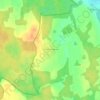 Топографическая карта Лаптево-Колхозное, высота, рельеф