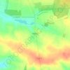 Топографическая карта Озерцы, высота, рельеф