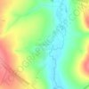 Топографическая карта Мамонино, высота, рельеф