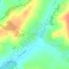 Топографическая карта Татаро-Чикаши, высота, рельеф