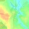 Топографическая карта Середа, высота, рельеф