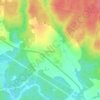 Топографическая карта Напольское, высота, рельеф