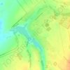 Топографическая карта Суслово, высота, рельеф