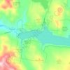 Топографическая карта Lake Francis, высота, рельеф
