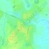 Топографическая карта Сима, высота, рельеф