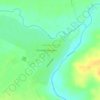 Топографическая карта Новобратское, высота, рельеф
