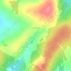 Топографическая карта Новокубово, высота, рельеф