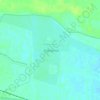 Топографическая карта Рубежное, высота, рельеф