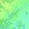 Топографическая карта Кучино, высота, рельеф