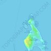 Топографическая карта Isla de Torretes, высота, рельеф