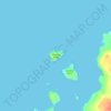 Топографическая карта Northerly Island, высота, рельеф