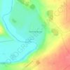 Топографическая карта Архангельское, высота, рельеф