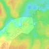 Топографическая карта Образцово, высота, рельеф