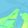 Топографическая карта Punta Perdices, высота, рельеф