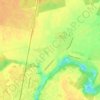 Топографическая карта Старосиверская, высота, рельеф
