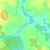 Топографическая карта Назарьево, высота, рельеф