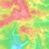 Топографическая карта Ложок, высота, рельеф