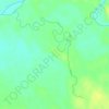 Топографическая карта Одола, высота, рельеф