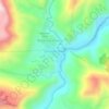 Топографическая карта Нижнее Инхо, высота, рельеф
