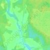 Топографическая карта Бортниково, высота, рельеф