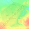 Топографическая карта Ленинградское, высота, рельеф
