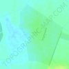 Топографическая карта Тайтобе, высота, рельеф