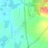 Топографическая карта Устиново, высота, рельеф