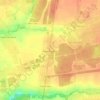 Топографическая карта Новые Кузьмёнки, высота, рельеф
