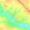 Топографическая карта Вороново, высота, рельеф