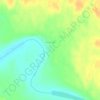 Топографическая карта Сандакчес, высота, рельеф