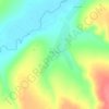 Топографическая карта Пичингуши, высота, рельеф
