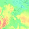 Топографическая карта Лыхма, высота, рельеф