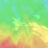 Топографическая карта Быково, высота, рельеф