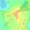 Топографическая карта Новая Уситва, высота, рельеф