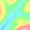 Топографическая карта Сосновый Лог, высота, рельеф