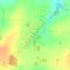 Топографическая карта Пиштенур, высота, рельеф