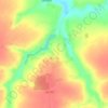 Топографическая карта Дурово, высота, рельеф