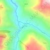 Топографическая карта Магар, высота, рельеф