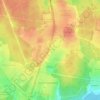 Топографическая карта Еремино, высота, рельеф