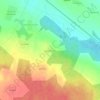 Топографическая карта Красный Двор, высота, рельеф