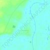 Топографическая карта Окуневское, высота, рельеф